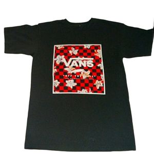 Vans Off the Wall checkered logo shirt